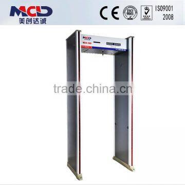Full Body Scanner Walk Through Metal Detector For Hotels / Club / Resorts