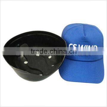 baseball style fabric safety plastic helmets