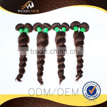 Loose Wave 7a mink brazilian hair with high quality