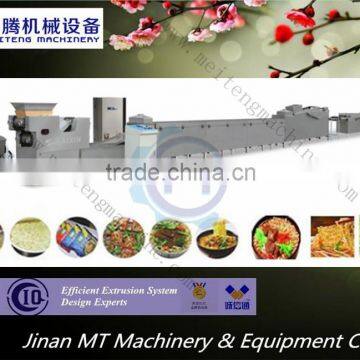 Fried wheat flour puff snack process line food extruder machine