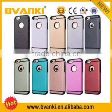 New Fashion Ultra Thin ARC edge Aluminum Metal Bumper + PC Hard back Cover Case For iphone 6 plus 4.7 5.5 inch bulk buy from CHN