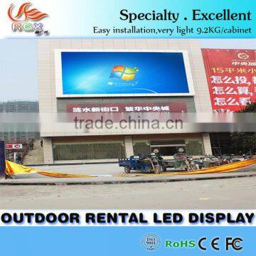 RGX p10 Outdoor Advertising led Display full color P10