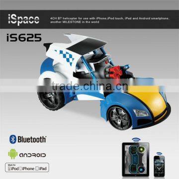 iS625 new design rc transmutation stunt car controlled by iOS and Android devices via bluetooth