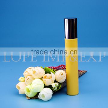 15ml Yellow Three Balls Plastic Roll On Bottle