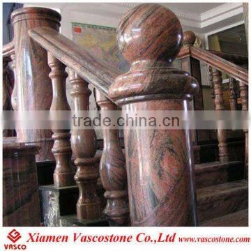 Natural stone indoor balusters