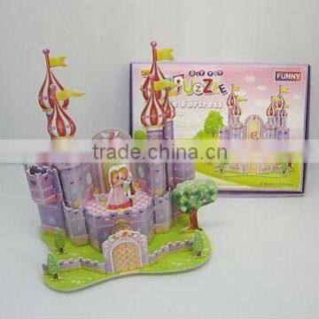 New!3D Puzzle Castle Toy 210388