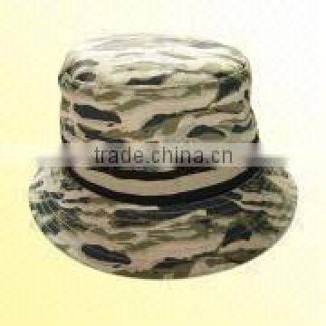 camouflage fishing hat with good shape