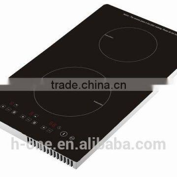 Double burner build-in induction cooktop/domino induction cooker