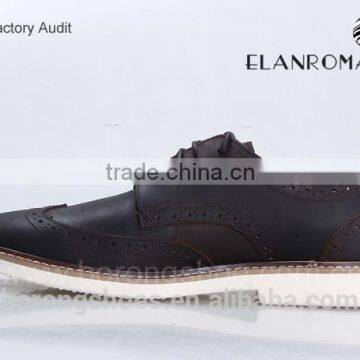 New Style Leather Casual Shoe for Men From Guangzhou Manufacturer Business Casual Shoe photo-4