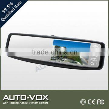 OEM 4.3 inch car rear view mirror monitor for 12v car