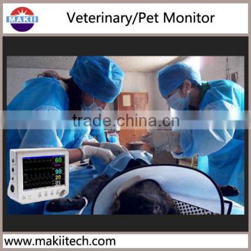 Veterinary instrument patient monitor for pet and animal