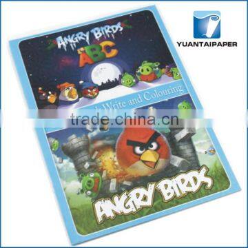 Hot-sale cartoon paper cover coloring books