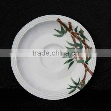 Melamine soya saucer dish plastic small dish