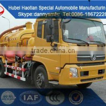 hot sale 4x2 sewage truck cleaning truck 4cbm 6cbm 8cbm vacuum sewage suction truck