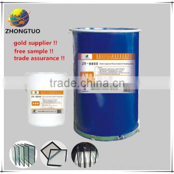 two component strong silicone sealant for metal structural engineering