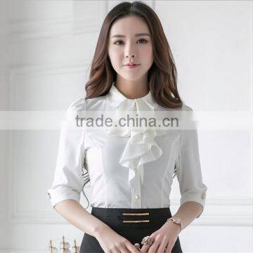 Fashion Office Lady Shirt Butterfly Shirt in High Quality photo-2
