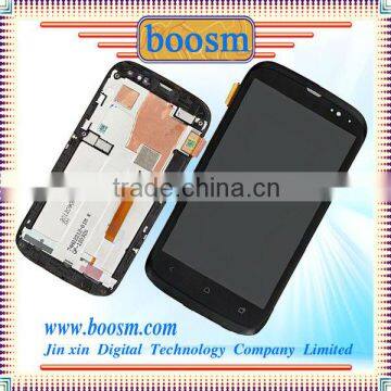 2013 China supply original brand new 4.0'' T328W display for HTC Desire V LCD screen with front housing wholesale