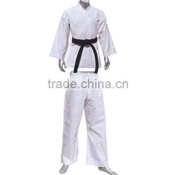 Karate uniforms in high quality with CVC and cotton fabric used for school and gyms