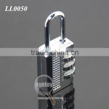 New Travel 3 Digit Code Safe Combination Zinc Alloy Metal Padlock Suitcase Travel Luggage Password Digital Lock photo-3