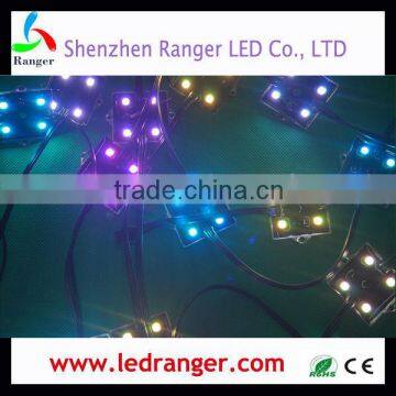 round LED Pixel Module Lighting 32*32mm Square iron base 5050 LED Pixel Module