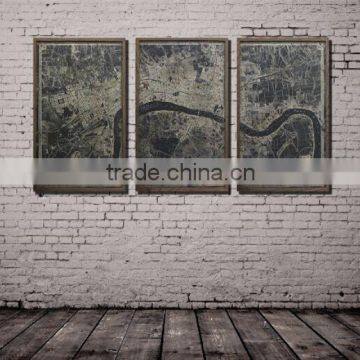 3 panel wood Painting wood photo prints Modern Canvas Wall Art living room decoration 4 pannel MDF prints set