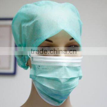 Free samples!Disposable Blue Green Yellow 3 layer face mask for hospital and industry protection