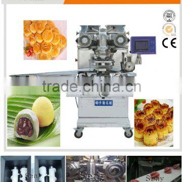 Automatic Delicious Sweetheart Cake Encrusting and Forming Machine
