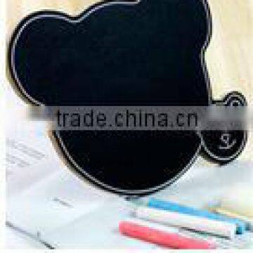 wooden frame mini blackboard wooden clip blackboard