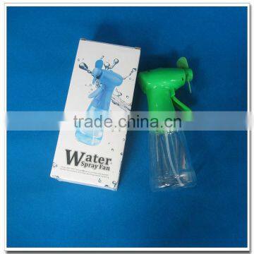 NingBo supplier advertsing gifts water bottle spray fan