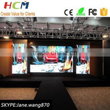 HD full color p5 p6 led stage rental video led display Indoor advertising