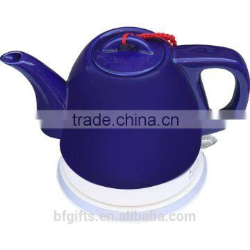 Hot selling ceramic electric custom design hotel kettles with healthy and safety