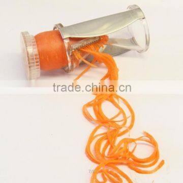 Transparent Spiral Slicer Stainless Steel Julienne Spiral Slicer