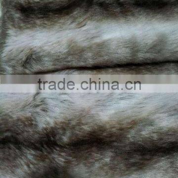 Super quality Crazy Selling leopard fake fur fabric