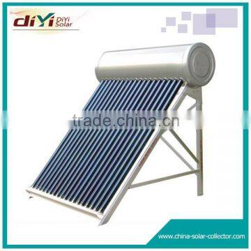 Newest Design High Quality Solar Water Heater With Side 8 Liter Assistant Tank