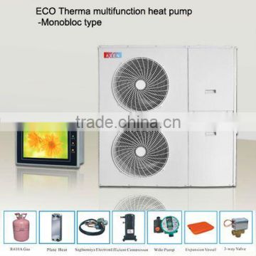 11KW ECO heating-cooling monobloc water heater