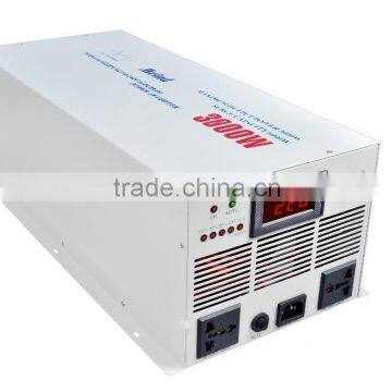 3000W power Inverter,dc 12v/24v ac110v/220v,pure sine wave with charger