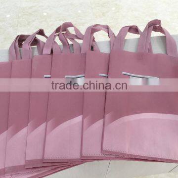 New Non Woven Vest Bag Non-woven Flat Bag D-cut Bag Making Machinw With Handle Fixing Quality Choice photo-5