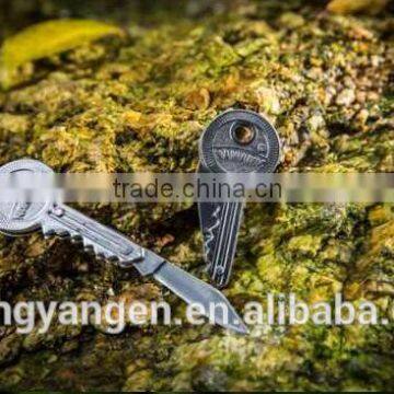 Mini Key Chain Tactical Folding Lock Back Pocket Knife photo-2