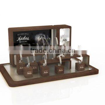 Huaxin Luxury wooden watch display stand for wholesale