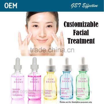 OEM Cosmetic Skin care Vitamin C, Vitamin E, Collagen Serum / Essence