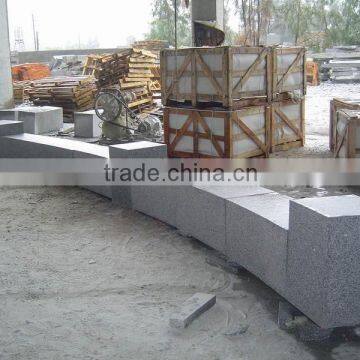 City landscaping stone,parking square stone seat ,sidewalk stop stone,sewer leaking board