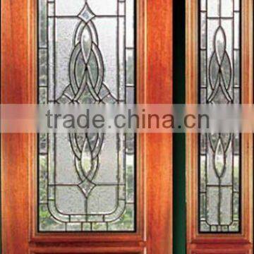 American Exterior Doors Design With Side Lite DJ-S9105MSO-9