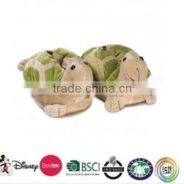 plush turtle slipper/Novelty Toby Turtle Animal Slippers/cheap animal slippers