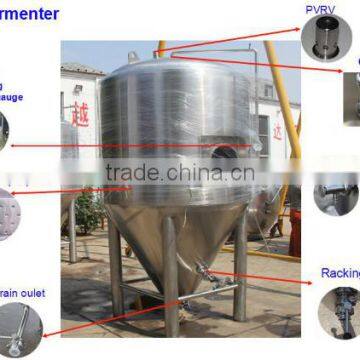 Large Beer Brewery System 2000L Brewing Equipment