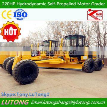 LUTONG 220HP Famous Cheap Hydrodynamic Self-Propelled Motor Grader PY220C