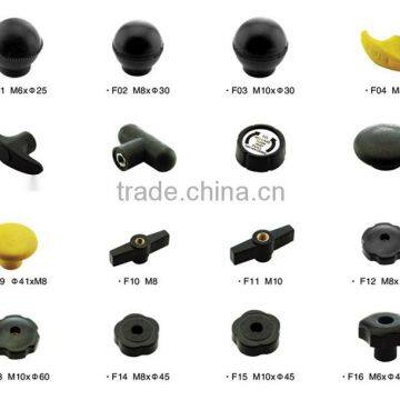 plastic head screw knob plastic knobs for machine