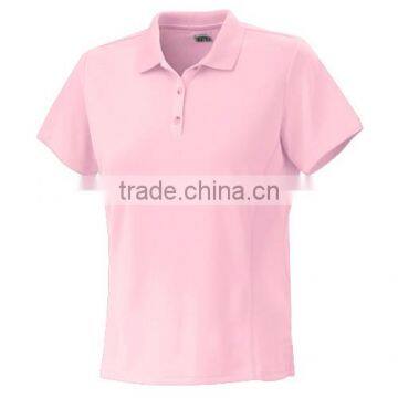 woman's solid colors basic polo shirt pbcw02