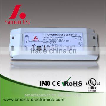 1-10V and PWM Dimmable 42W LED Driver