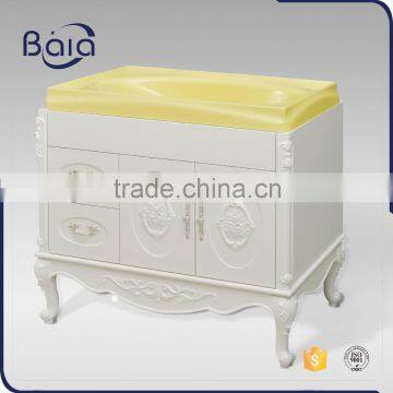 modern furniture china supplier solid wood bathroom cabinet                        
                                                Quality Choice