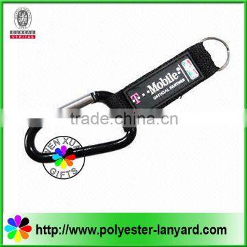 Customized fashion key chain with carabiner